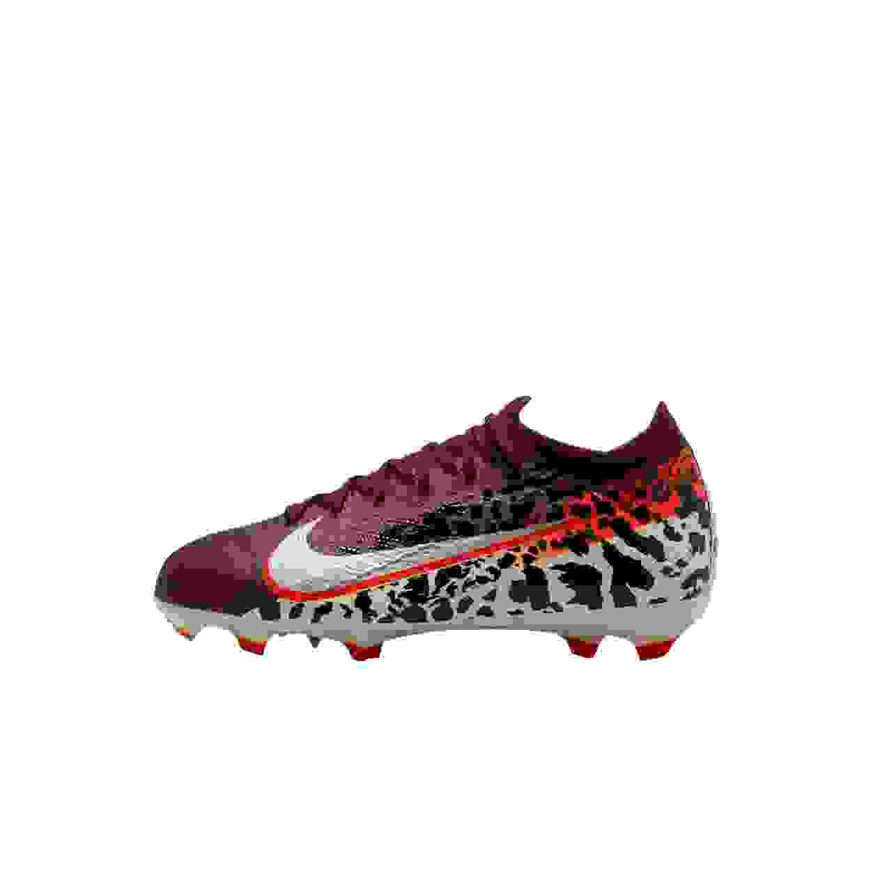 Nike United Jr. Mercurial Vapor 16 Pro Preschool Kids' "Burgundy/Red/Fossil/Silver" Soccer Cleat
